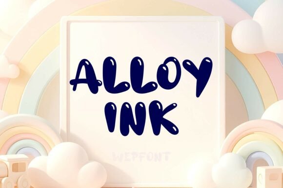 Alloy Ink: The Bold Display Font for Artistic Branding