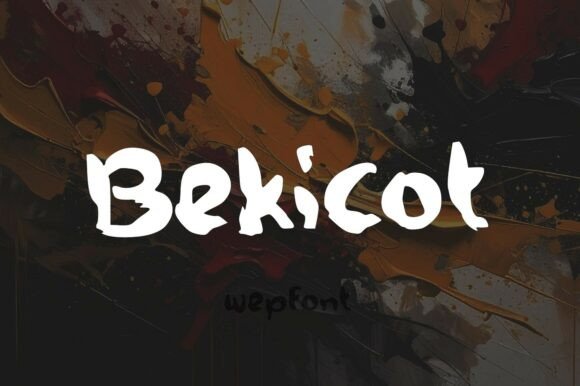 Bekicot: A Dynamic Font for Bold Branding