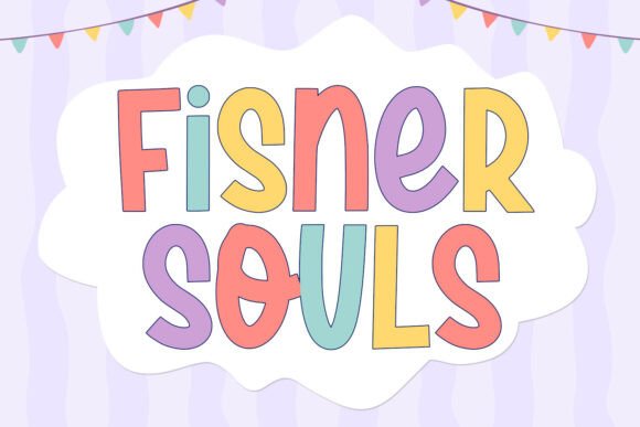 Fisner Souls: A Playful Display Font for Creative Projects