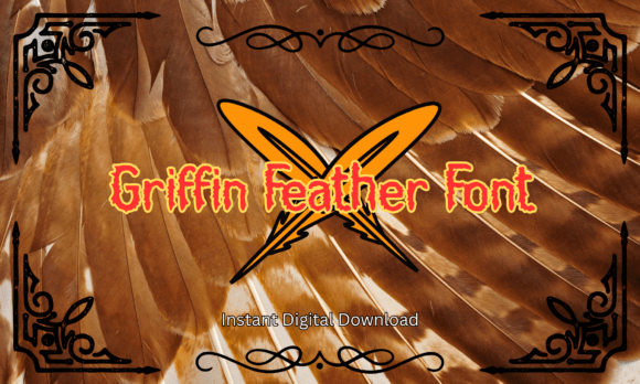 Griffin Feather: The Fierce Display Typeface for Bold Campaigns