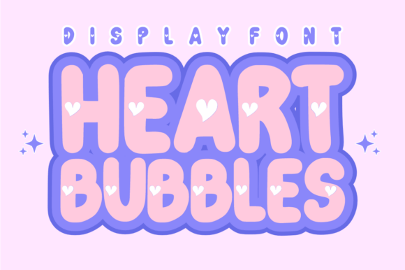 Heart Bubbles Font for a Playful and Memorable Brand Look