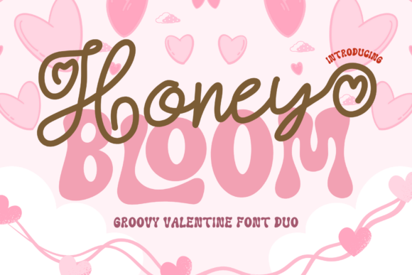 Honey Bloom Display Font for Web Design Projects