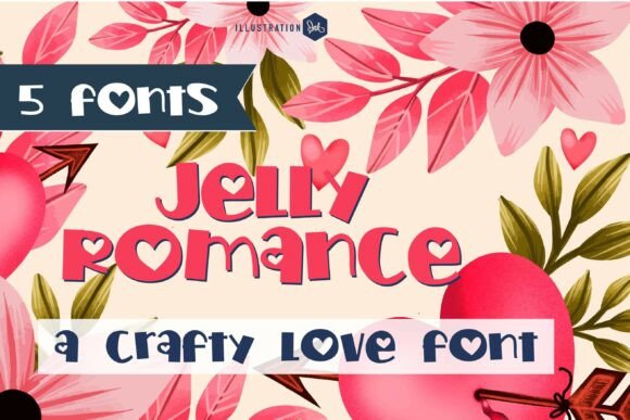 Jelly Romance Font for Bouncy and Flexible Design