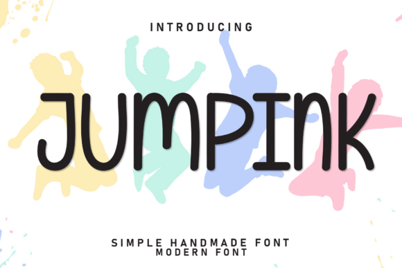 Jumpink: A Handwritten Font for Creative Makers