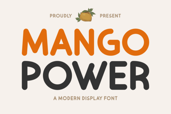 Mango Power: A Bold Sans Serif Font for Business Branding