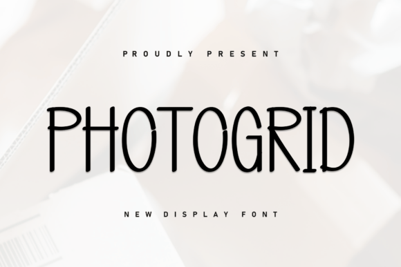 Photogrid: The Sweet Handwritten Display Font for Cozy Branding