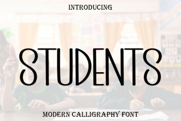 Students Font for Professional Branding and Modern Typography