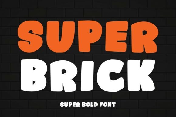Super Brick: A Daring Display Font for Bold Web Design