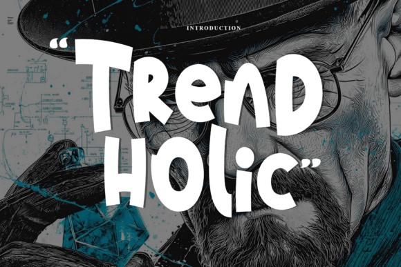 Trend Holic: A Modern Script Font for Digital Branding