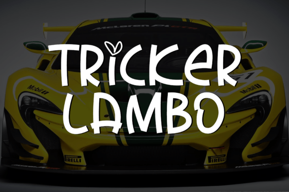 Tricker Lambo: A Graceful Font for Business Branding